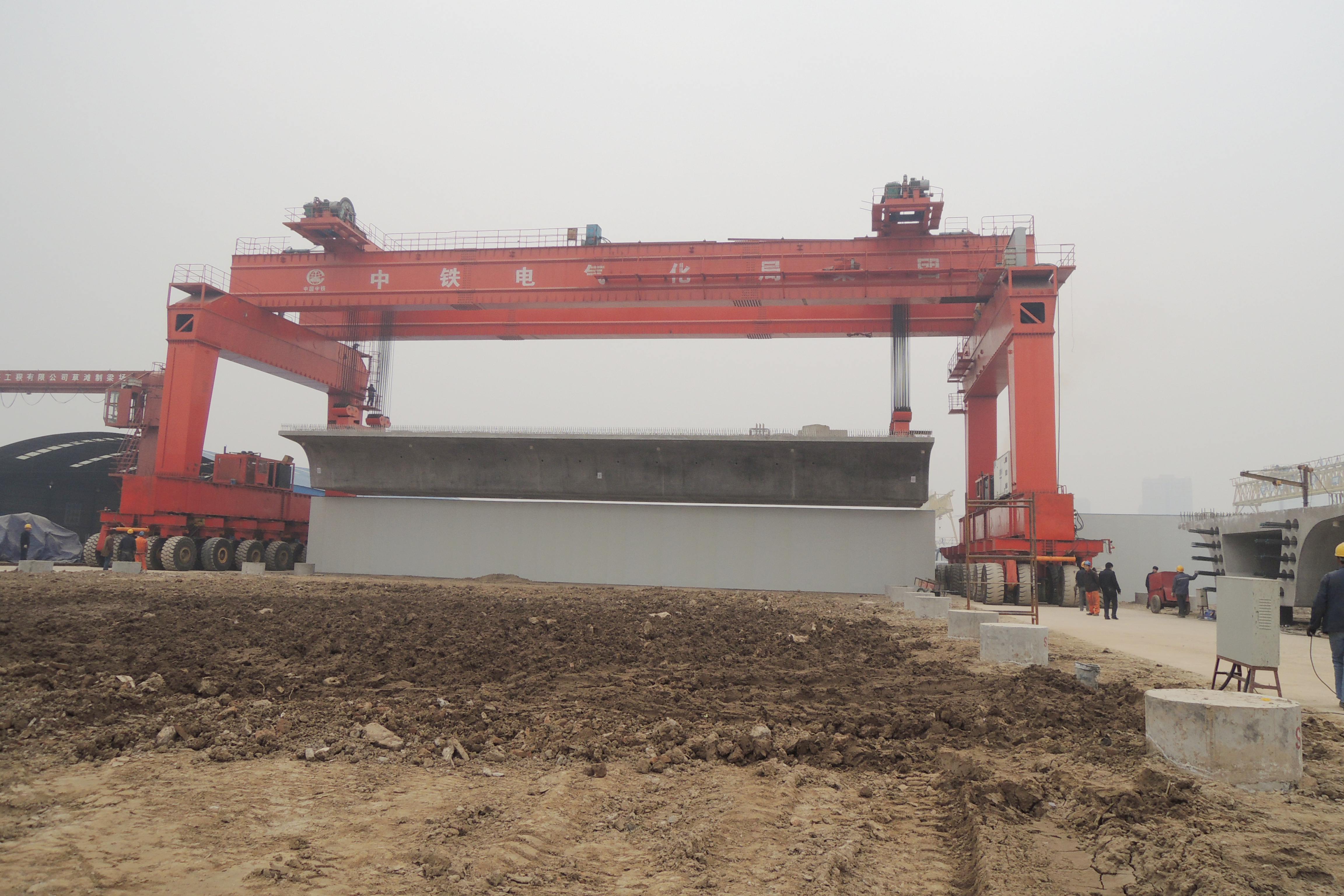 ZZHZ 180t tyre gantry crane