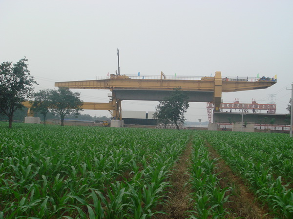 bridge girder launcher